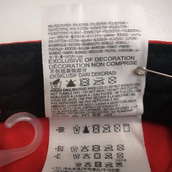 Nike 4-7 Heritage 86 Youth's Red Adjustable Back Strap Baseball Hat - Picture 6 of 7